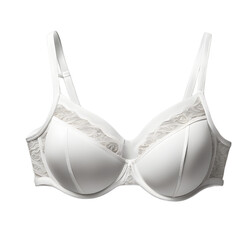 Poster - A padded bra with underwire support, isolated on a empty plain background