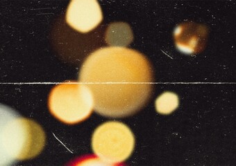 Poster - grainy rainbow lens optical flare film dust overlay effect vintage abstract light leaks photo retro 