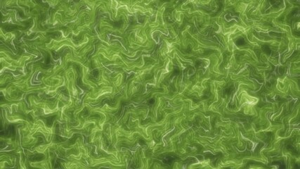 Wall Mural - Abstract Green Swirls: An artistic depiction of vibrant green swirls creating a mesmerizing, fluid pattern, with a touch of digital rendering magic. 