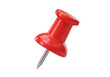 © Nicolas - Isolated Red Push Pin with Silver Needle