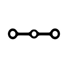 Poster - Three connected molecules icon