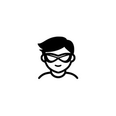 Poster - incognito mode icon for secure browsing 
