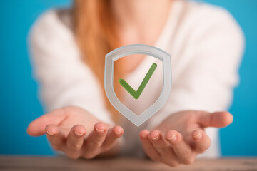Poster - Safeguard your assets with reliable protection.  Peace of mind, ensured.