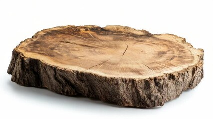 Poster - A wooden piece sits atop a table, serving as a decorative accent