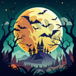 © MSTLIPI - halloween night background