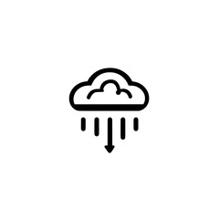 Poster - Rain Icon Illustration