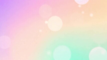 Poster - soft pastel abstract background with a dreamy bokeh effect, ideal for creative design and relaxation