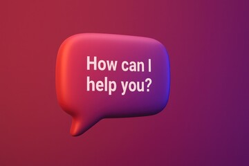 Poster - A thought bubble is filled with a friendly greeting. This eye-catching design is great for visual communication, adding charm to projects. wallpaper background