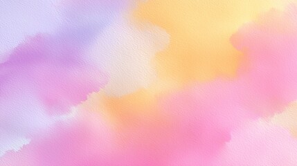 Poster - Abstract watercolor background in pastel colors suggesting a calming atmosphere for creative projects