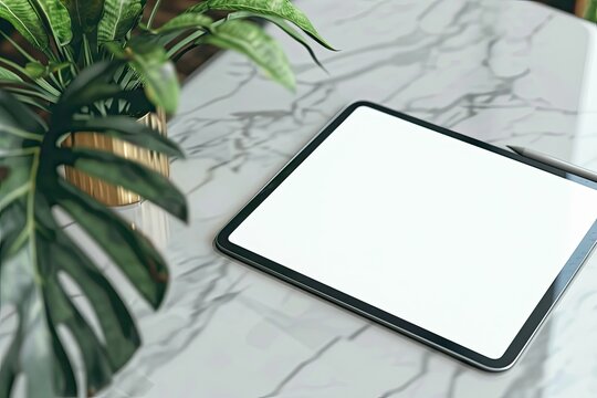 High Definition Image of Modern Tablet Illustration