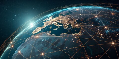 global communication concept