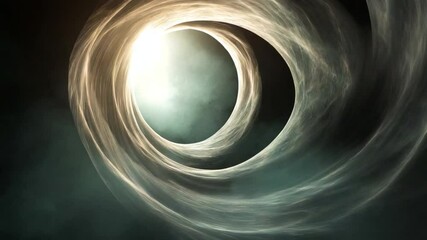 Poster - Cosmic Vortex: An ethereal depiction of a celestial vortex, swirling with light and energy, creating a mesmerizing display of the cosmos.