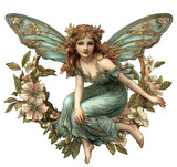 Vintage Fairy Illustration