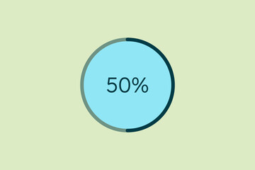 Poster - Progress icon. icon related to UI elements. suitable for web site, app, user interfaces,element, printable etc. flat  line icon style. simple vector design editable
