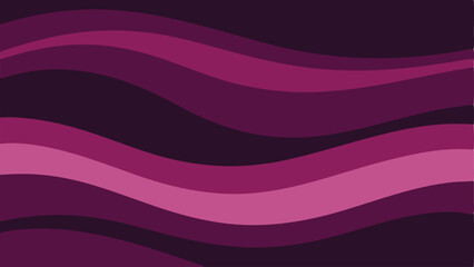 Poster - Abstract purple wave pattern with gradients for modern background designs