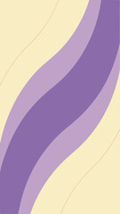 Poster - Abstract wavy pattern with pastel colors suitable for modern backgrounds and designs