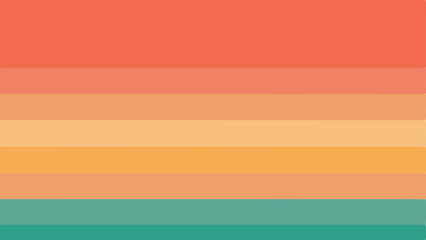 Poster - Colorful abstract gradient horizontal lines in various shades for creative designs