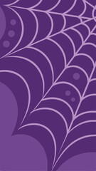 Poster - Decorative purple web design element with abstract geometric shapes for backgrounds