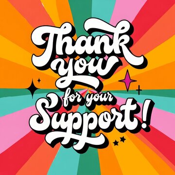 Thank you for your support text.