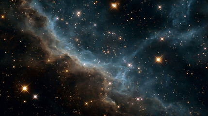 Wall Mural - cosmic dust cloud nebula glimpse celestial tapestry space art deep universe exploration galactic for