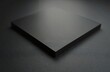 © miss irine - Black acrylic sheet with non-reflective matte finish, background texture with selective focus. Modern design, dark surface with rough grain. Perfect for product presentation, advertising design