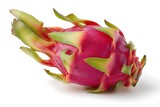 dragon fruit isolated on white