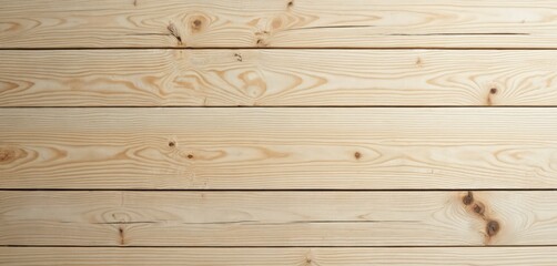 Aufkleber - Wooden texture background. Light brown wooden planks arranged horizontally, creating natural background. Detailed wood grain pattern, knots provide visual interest. Rustic, eco-friendly interior,