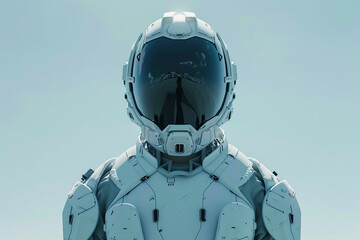 Poster - Spacesuit costume made generative AI technology