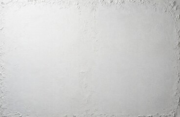 Poster - White concrete wall texture background. Blank surface features stucco plaster pattern. Rough, grunge design for modern interior exterior, minimalist, abstract style. Grey stone material empty canvas