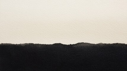 Fototapete - black ink wash abstract texture.