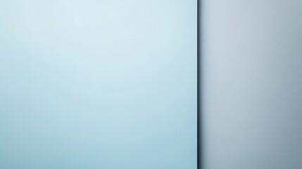 Poster - blue and gray gradient background.