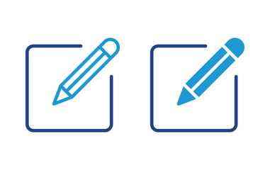 Poster - edit icon, edit sign vector
