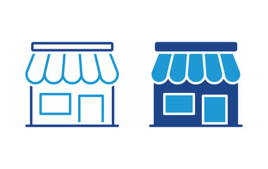 Poster - store icon, store sign vector