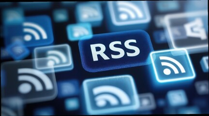 Poster - RSS Icons on Multiple Screens in a Digital Symbolic Environment