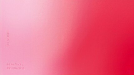 Poster - abstract pink to red gradient blurred background soft color transition subtle texture smooth