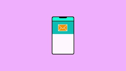 Poster - Digital illustration of smartphone displaying shopping cart icon in e commerce app interface