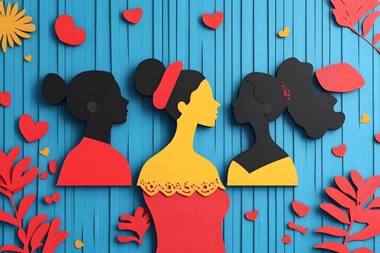 Women's History Month Typography.