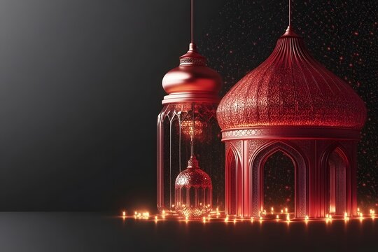 Ramadan kareem, mosque, pattern.