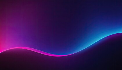 Poster - Vector abstract illuminated neon waves
1