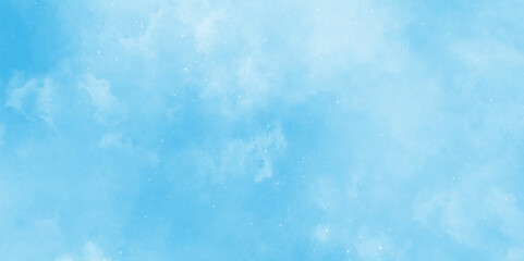 Fototapete - Grunge blue background with space for texture light blue washed denim texture background for creative design, watercolor abstract painting of blue grunge texture, beautiful blue watercolor grunge.