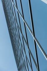 Poster - Close-up of glass office building