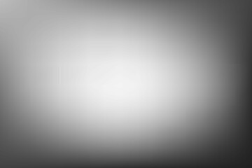 Poster - Full frame shot of gray isolated gradient background, copy space