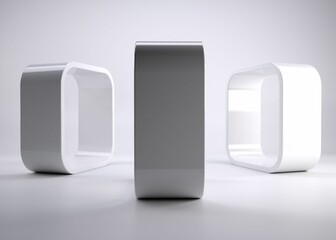 Poster - Square shaped loop objects