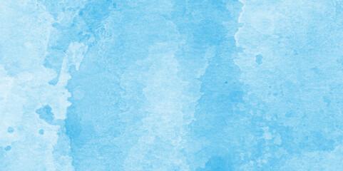 Fototapete - abstract blue watercolor Light shades color frame r illustration,creative background,ice and cold drinks will make feel relasxed sky shades aquarelle painted paper textured canvas for vintage design, 