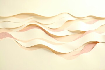 Poster - A series of white lines that appear to be waves