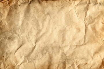 Poster - A paper with a lot of wrinkles and creases