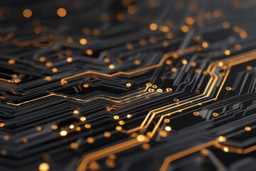 Poster - Abstract circuit board technology