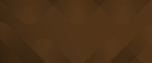 Poster - Abstract glowing gradient pattern design with line-Traditional geometric vector pattern for banner, packaging, cover, card, greeting, decoration, blog written-Modern template with brown color