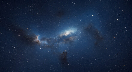 Wall Mural - stunning image of the vastness of the cosmos with countless stars and nebulae