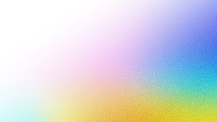 Aufkleber - Abstract vibrant rainbow gradient background.